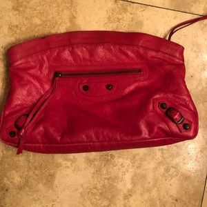 Authentic balenciaga clutch